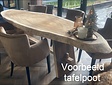 Ovale boomstamtafel 95x240cm CA09-126