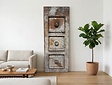 Indonesische oude deur 78x210cm