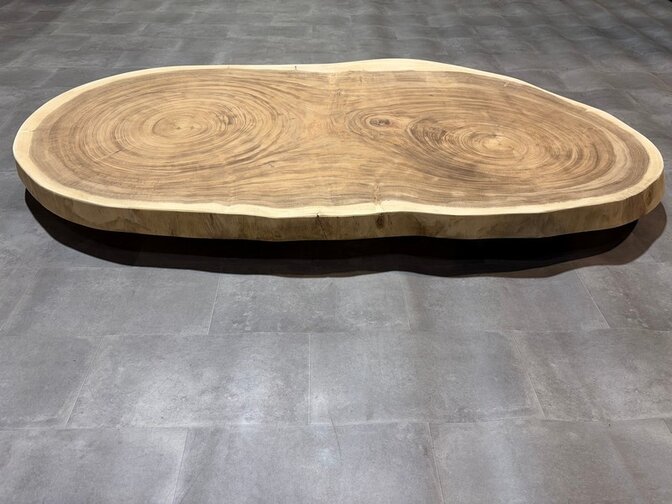 Ronde boomstamtafel 115/205cm - CA13-126