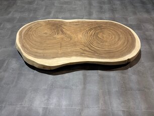 Ronde boomstamtafel 115/215cm - CA14-126