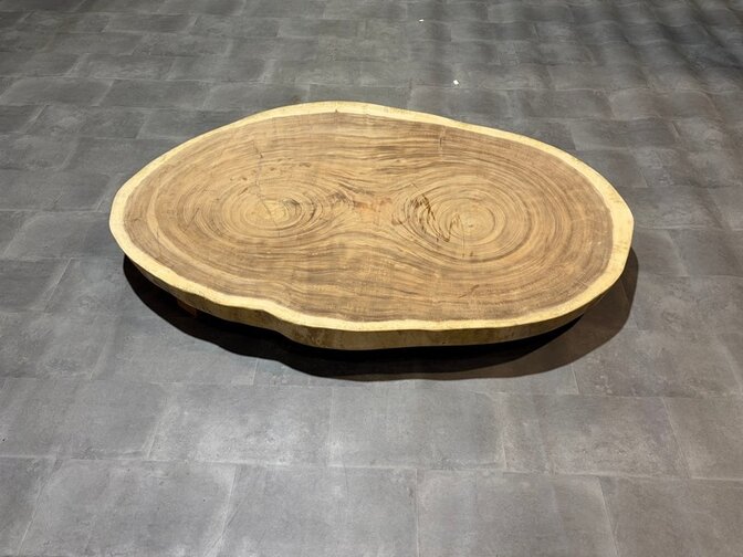 Ronde boomstamtafel 120/185cm - CA15-126