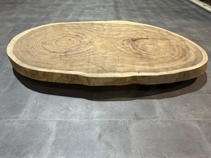 Ronde boomstamtafel 115/195cm - CA27-126