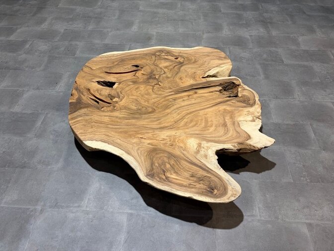 Suarhouten tafelblad 135x145x9cm - AG03-126