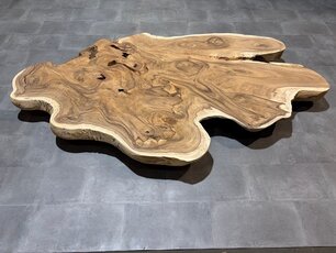 Suarhouten tafelblad 130x235x9cm - AG04-126