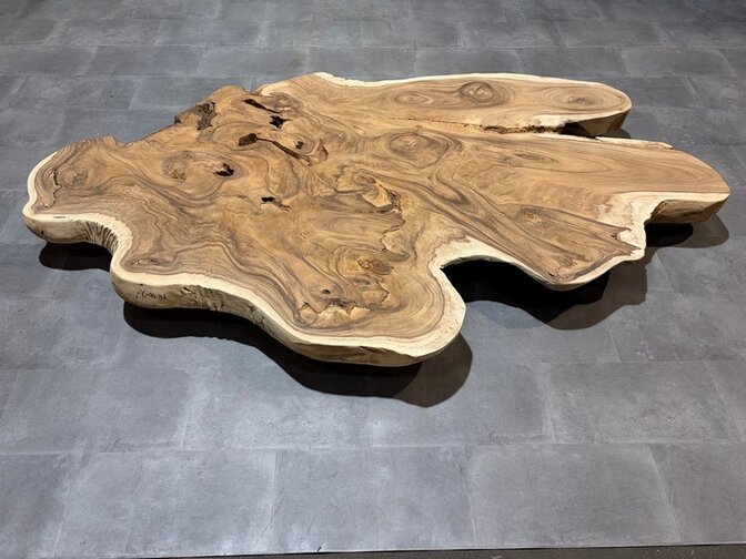 Suarhouten tafelblad 130x235x9cm - AG04-126