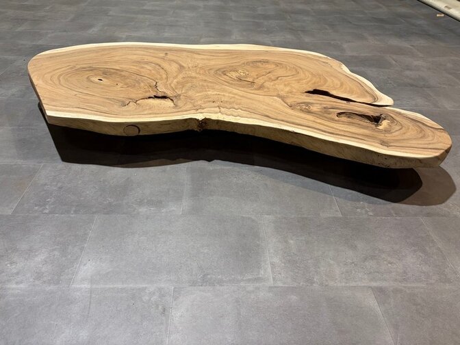 Suarhouten tafelblad 85x140x8cm - AG09-126
