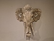 Hangende olifant met schelpen - 40x40cm