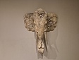 Hangende olifant met schelpen - 50x50cm