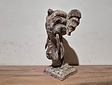 Olifantenkop op standaard - 25cm