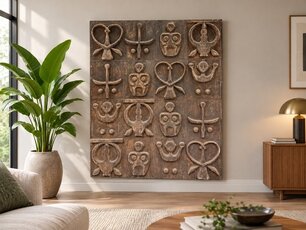 Houten Wandpaneel XL 160x200 cm - EA2600-04