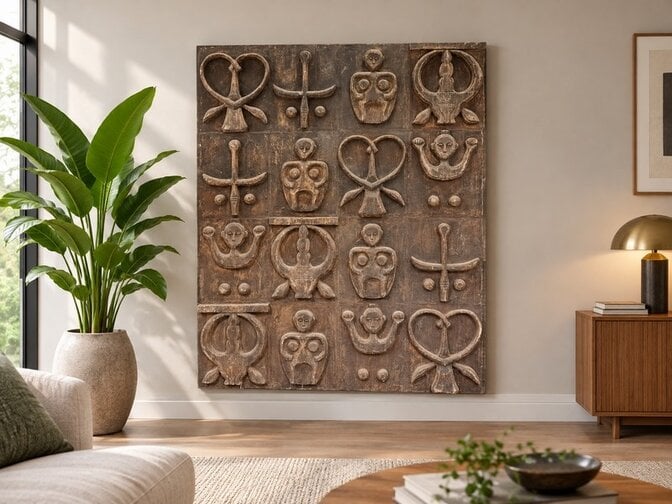 Houten Wandpaneel XL 160x200 cm - EA2600-04