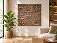 Exclusieve Muurdecoratie 120x120 cm