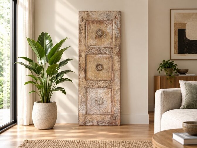 Indonesische oude deur 80x210cm - EA2621-38.1