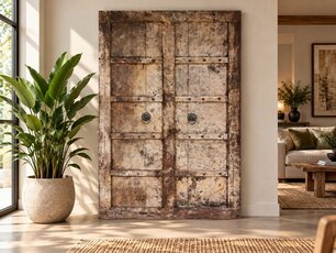 Indonesische oude deuren 126x196cm - EA2621-45