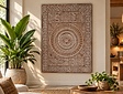 Wandpaneel met houtsnijwerk 115x150cm EA2600-05