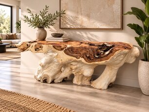 Houten sidetable 220x45x80cm - AH2566-08