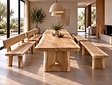 Boomstam tafel 360cm