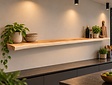 Wandplank suar 160x15x3cm