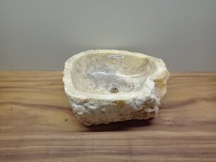 Onyx waskom - naturel - 49x39x15cm - FL23875