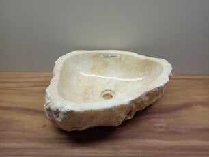 Onyx waskom - naturel - 50x42x15cm - FL23876