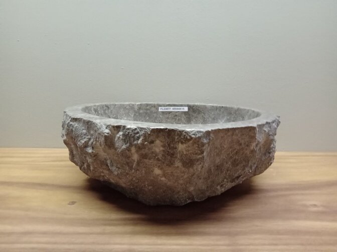 Waskom Marmer - Naturel - 45x44x15cm - FL23877