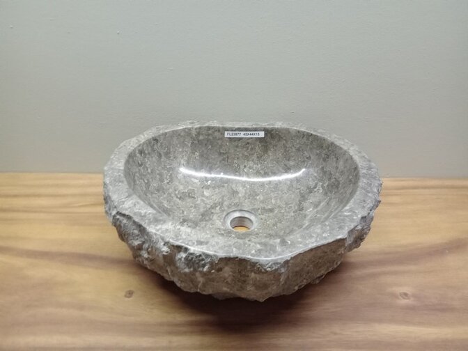 Waskom Marmer - Naturel - 45x44x15cm - FL23877