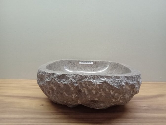 Waskom Marmer - vierkant - 43x43x15cm - FL23878
