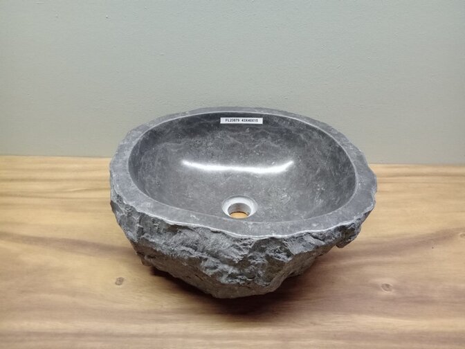 Waskom Marmer - Naturel - 43x40x15cm - FL23879