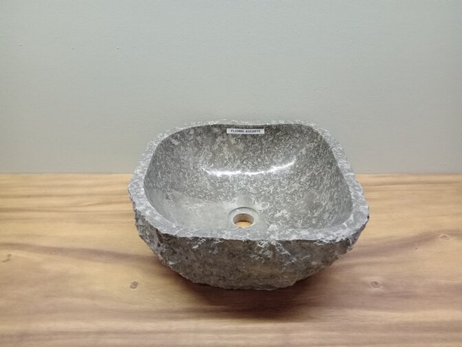 Waskom Marmer - Naturel - 41x39x15cm - FL23880