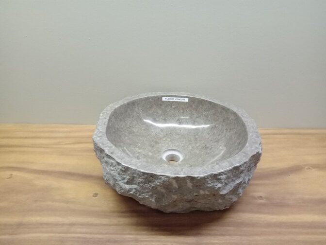 Waskom Marmer - Rond - 43x43x15cm - FL23881