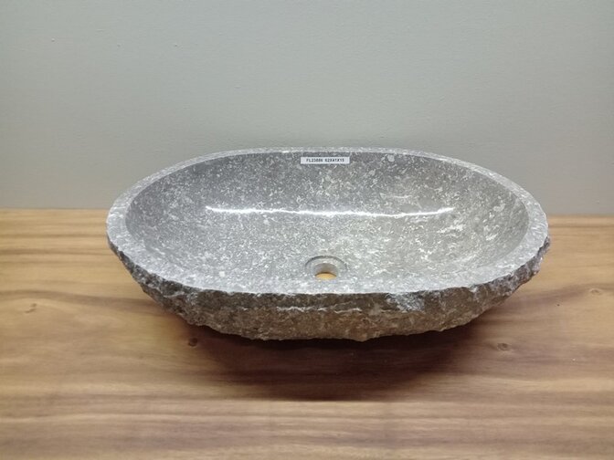 Waskom Marmer - Ovaal - 62x41x15cm - FL23886
