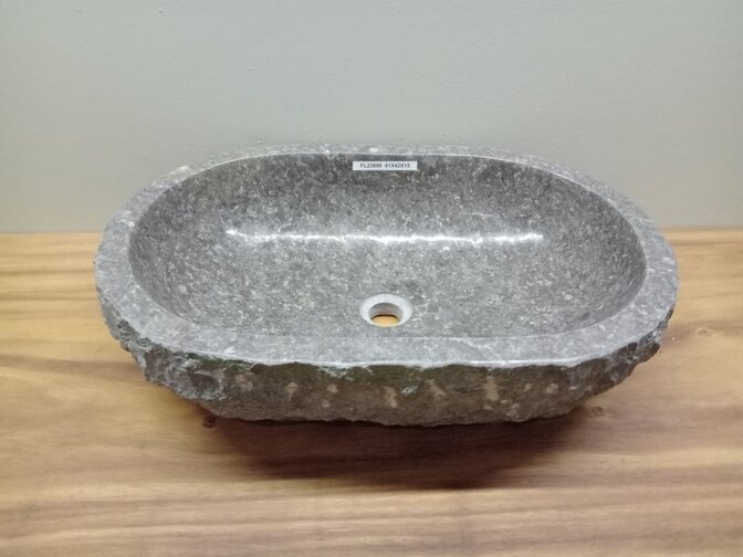Waskom Marmer - Ovaal - 61x42x15cm - FL23890