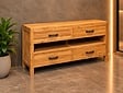 Badkamermeubel teak 160x45x85cm - Naturel