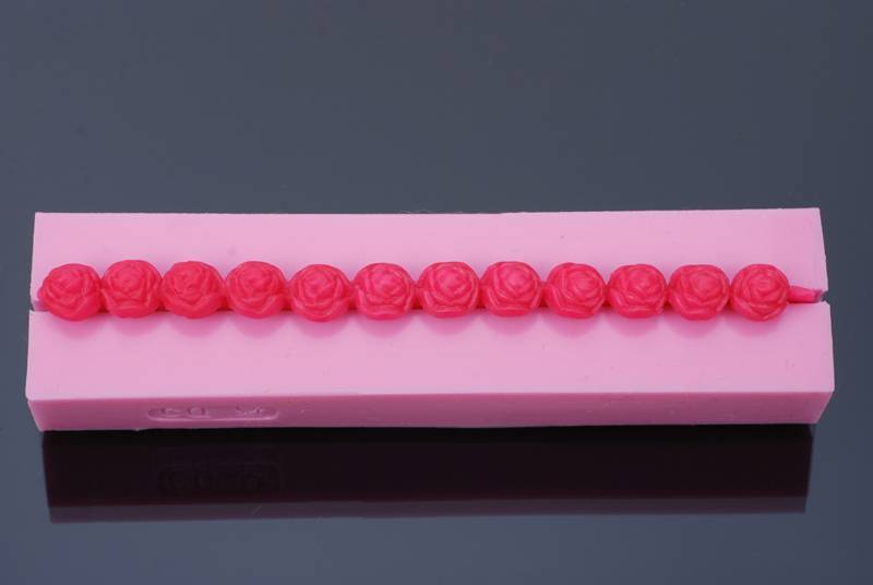 Siliconen Mal - Roos 10mm