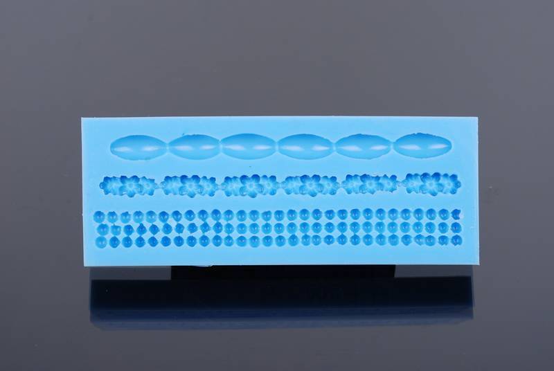 Siliconen Mal - Parels / Bloemen / Ballen 12cm