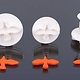 Uitsteekvormen, Duiven, set 3 stuks, 3 cm, 4 cm, 5 cm