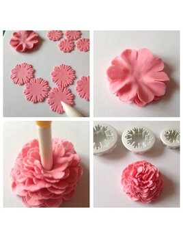 Uitsteker, Anjer, set 3 stuks, 2,5 cm, 3,5 cm, 4 cm