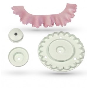 Uitsteker, frill, 2 cm, 3 cm,5 cm. 9cm