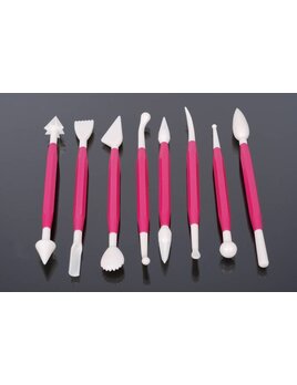 Modeling tools, set 8pcs