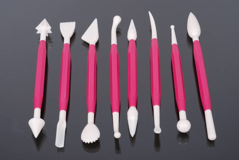 Modeling tools, set 8pcs