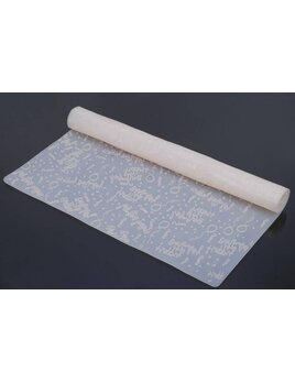 Siliconen Mat - Fijne verjaardag / feestje 51x51cm