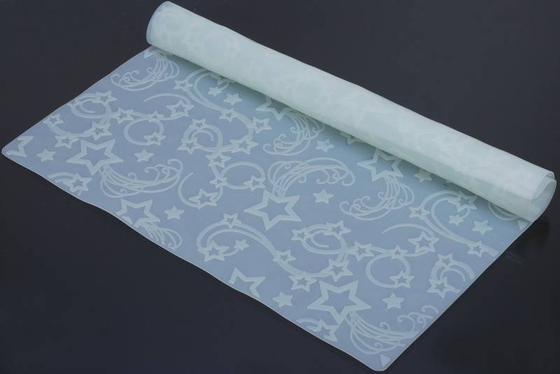 Siliconen Mat - Sterren 51x51cm