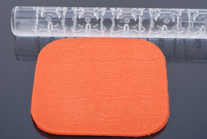 Structuur rolstok, beer, 32cm