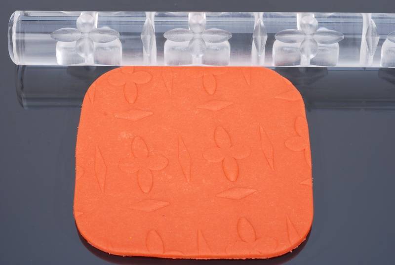 Structuur rolstok, design 3D, 32cm