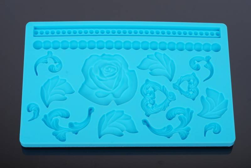 Siliconen Mal - Roos 20x12,5cm