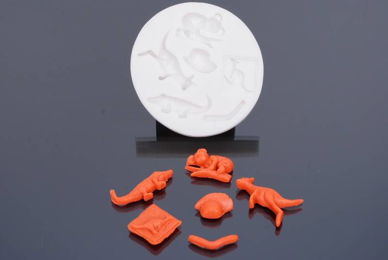 Siliconen Mal - Australië 8cm