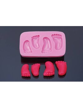 Siliconen Mal - Voet 9,5/5,5cm