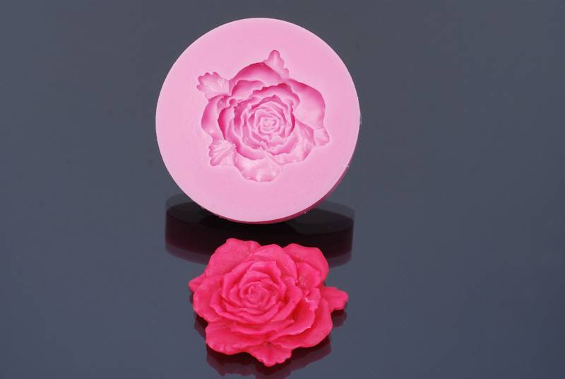 Siliconen Mal - Roos 5cm