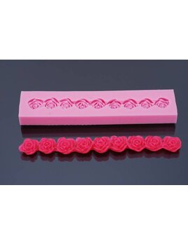 Siliconen Mal - Rozen 12,5cm