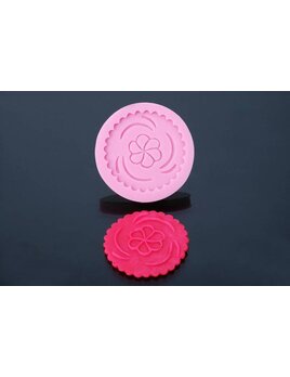 Siliconen Mal - Cupcake fantasie 7cm